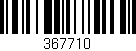 Código de barras (EAN, GTIN, SKU, ISBN): '367710'