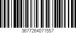 Código de barras (EAN, GTIN, SKU, ISBN): '3677264071557'
