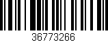 Código de barras (EAN, GTIN, SKU, ISBN): '36773266'