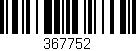 Código de barras (EAN, GTIN, SKU, ISBN): '367752'