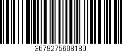 Código de barras (EAN, GTIN, SKU, ISBN): '3679275608180'