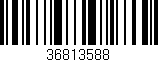 Código de barras (EAN, GTIN, SKU, ISBN): '36813588'