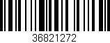Código de barras (EAN, GTIN, SKU, ISBN): '36821272'