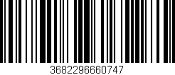 Código de barras (EAN, GTIN, SKU, ISBN): '3682296660747'