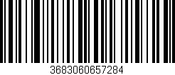 Código de barras (EAN, GTIN, SKU, ISBN): '3683060657284'