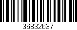 Código de barras (EAN, GTIN, SKU, ISBN): '36832637'
