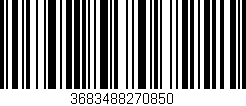 Código de barras (EAN, GTIN, SKU, ISBN): '3683488270850'