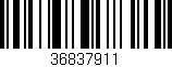 Código de barras (EAN, GTIN, SKU, ISBN): '36837911'