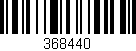 Código de barras (EAN, GTIN, SKU, ISBN): '368440'