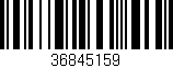 Código de barras (EAN, GTIN, SKU, ISBN): '36845159'