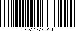 Código de barras (EAN, GTIN, SKU, ISBN): '3685217778729'