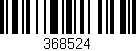 Código de barras (EAN, GTIN, SKU, ISBN): '368524'