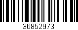 Código de barras (EAN, GTIN, SKU, ISBN): '36852973'