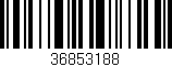 Código de barras (EAN, GTIN, SKU, ISBN): '36853188'