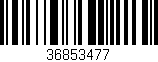 Código de barras (EAN, GTIN, SKU, ISBN): '36853477'