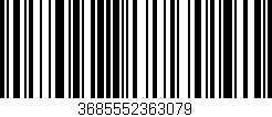 Código de barras (EAN, GTIN, SKU, ISBN): '3685552363079'