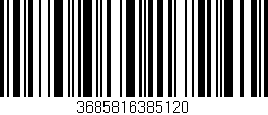 Código de barras (EAN, GTIN, SKU, ISBN): '3685816385120'