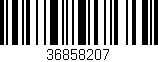 Código de barras (EAN, GTIN, SKU, ISBN): '36858207'