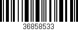 Código de barras (EAN, GTIN, SKU, ISBN): '36858533'