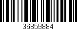 Código de barras (EAN, GTIN, SKU, ISBN): '36859884'