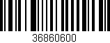 Código de barras (EAN, GTIN, SKU, ISBN): '36860600'
