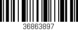 Código de barras (EAN, GTIN, SKU, ISBN): '36863897'