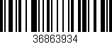 Código de barras (EAN, GTIN, SKU, ISBN): '36863934'