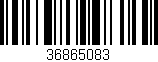 Código de barras (EAN, GTIN, SKU, ISBN): '36865083'