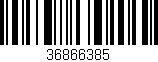 Código de barras (EAN, GTIN, SKU, ISBN): '36866385'