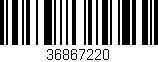 Código de barras (EAN, GTIN, SKU, ISBN): '36867220'