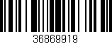 Código de barras (EAN, GTIN, SKU, ISBN): '36869919'