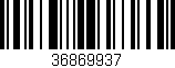 Código de barras (EAN, GTIN, SKU, ISBN): '36869937'