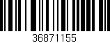 Código de barras (EAN, GTIN, SKU, ISBN): '36871155'