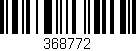 Código de barras (EAN, GTIN, SKU, ISBN): '368772'