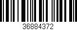 Código de barras (EAN, GTIN, SKU, ISBN): '36884372'