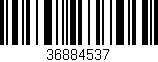 Código de barras (EAN, GTIN, SKU, ISBN): '36884537'