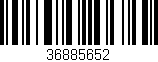 Código de barras (EAN, GTIN, SKU, ISBN): '36885652'