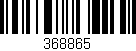 Código de barras (EAN, GTIN, SKU, ISBN): '368865'