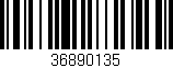 Código de barras (EAN, GTIN, SKU, ISBN): '36890135'