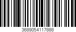 Código de barras (EAN, GTIN, SKU, ISBN): '3689054117888'