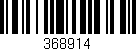 Código de barras (EAN, GTIN, SKU, ISBN): '368914'