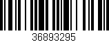 Código de barras (EAN, GTIN, SKU, ISBN): '36893295'