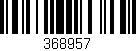 Código de barras (EAN, GTIN, SKU, ISBN): '368957'