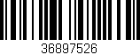 Código de barras (EAN, GTIN, SKU, ISBN): '36897526'