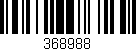 Código de barras (EAN, GTIN, SKU, ISBN): '368988'