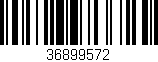 Código de barras (EAN, GTIN, SKU, ISBN): '36899572'