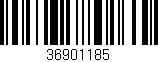 Código de barras (EAN, GTIN, SKU, ISBN): '36901185'