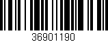 Código de barras (EAN, GTIN, SKU, ISBN): '36901190'