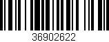 Código de barras (EAN, GTIN, SKU, ISBN): '36902622'