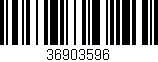 Código de barras (EAN, GTIN, SKU, ISBN): '36903596'